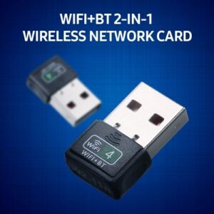 WiFi+BT4.2 2-in-1 Wireless Network Card Mini 2.4G USB