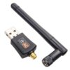 USB WiFi Adapter Wireless 600Mbps Dual band 802.11ac 2.4GHz-5GHz Antenna Laptop