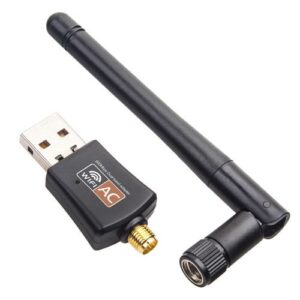 USB WiFi Adapter Wireless 600Mbps Dual band 802.11ac 2.4GHz-5GHz Antenna Laptop