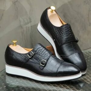Berluti Classic Monk Strap Shoes